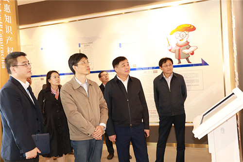 南通市市场监管局领导在安惠公司指导知识产权工作